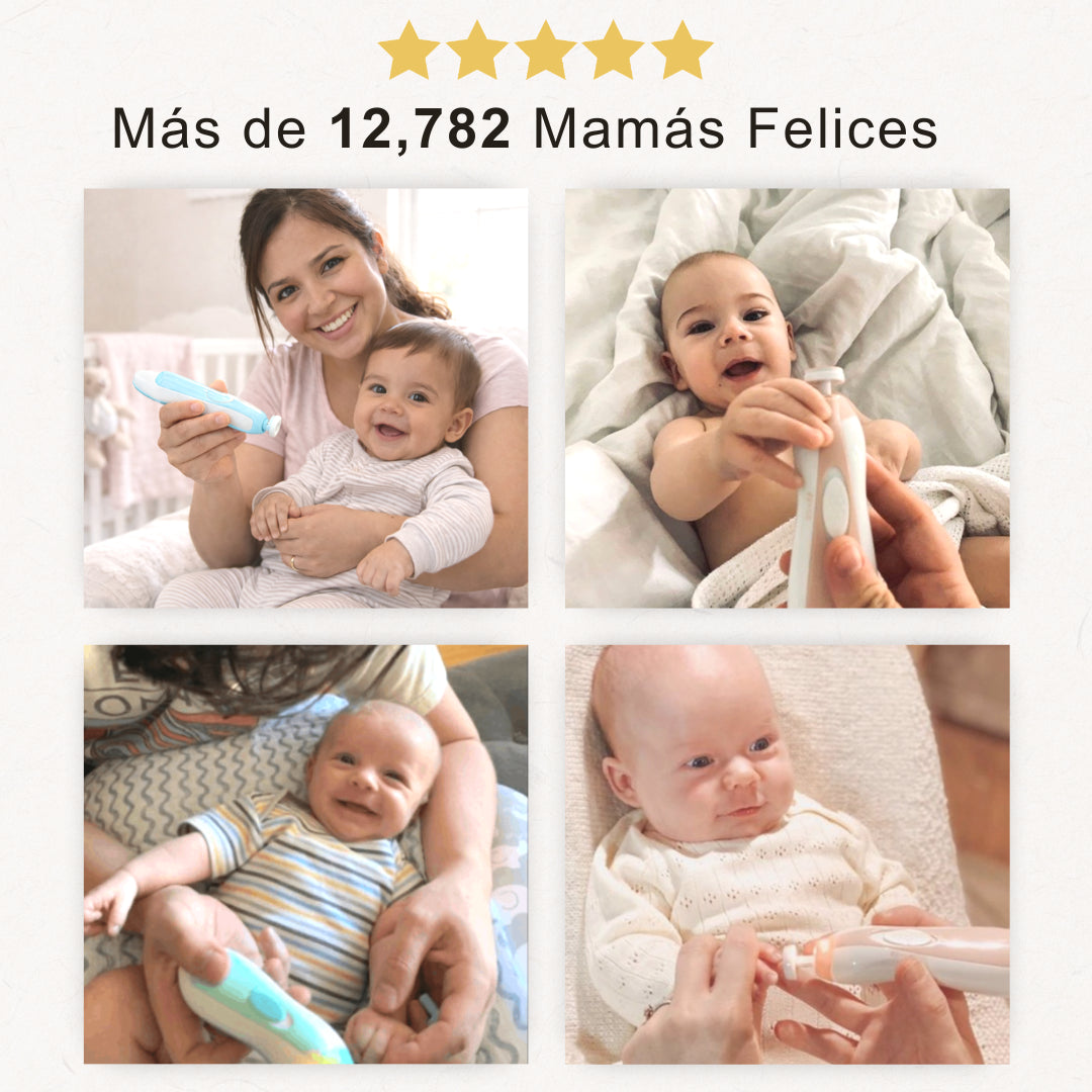 Tessorie™ Lima Eléctrica Segura para Uñitas de Bebé