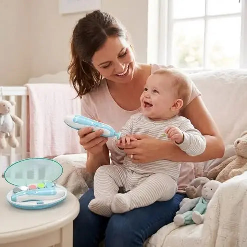 Tessorie™ Lima Eléctrica Segura para Uñitas de Bebé